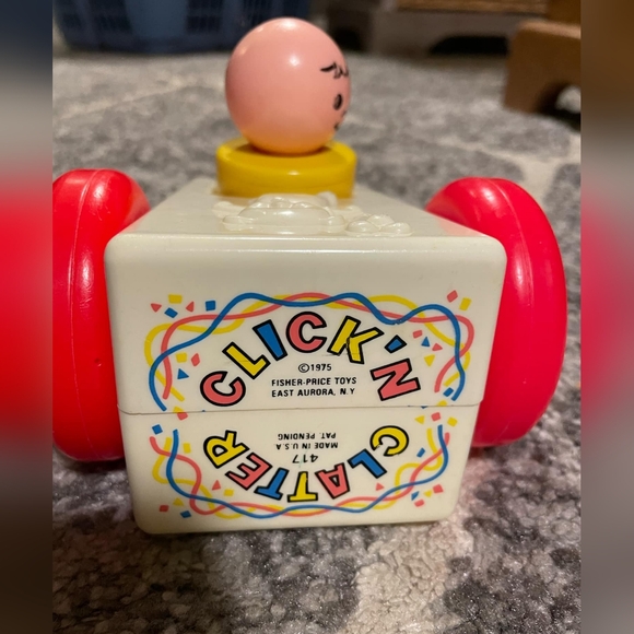 1975 Click' n clatter vintage Fisher-Price - Picture 2 of 5